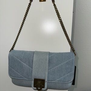 True Religion Light Blue Shoulder Bag